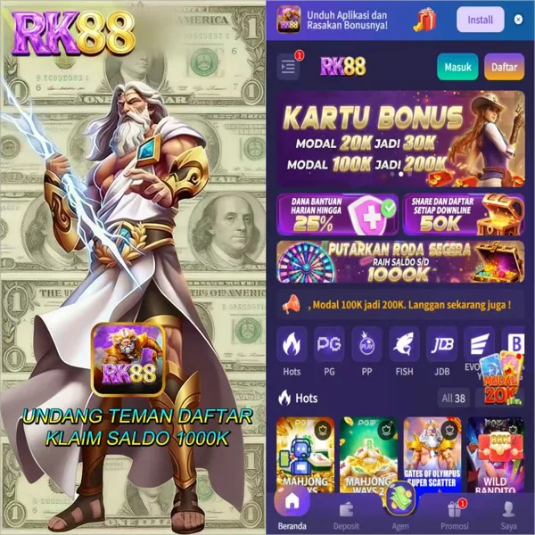 RK88 Bonus Member Baru 100%